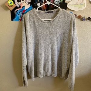 Salt and Pepper Oversized Long Sleeve